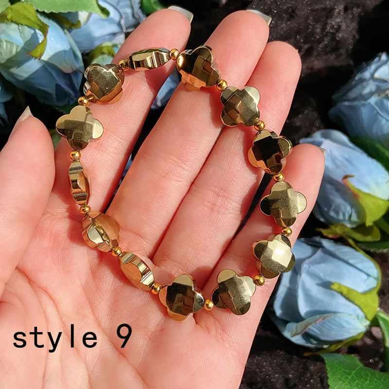 Different Styles Pyrite Bracelets $4/PC