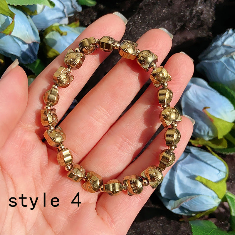 Different Styles Pyrite Bracelets $4/PC