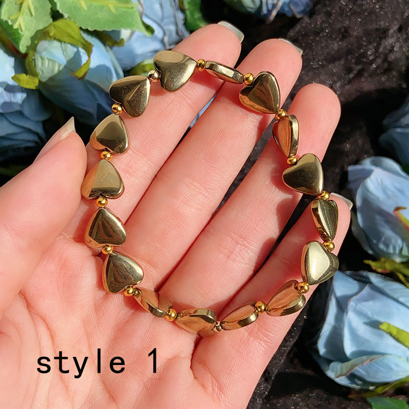 Different Styles Pyrite Bracelets $4/PC