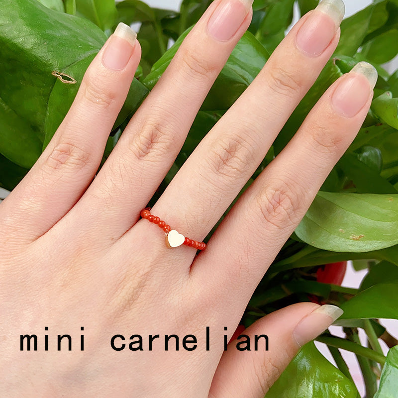 Different Styles Mini crytal Beads Rings