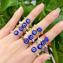 Load image into Gallery viewer, Different Styles Mini crytal Beads Rings