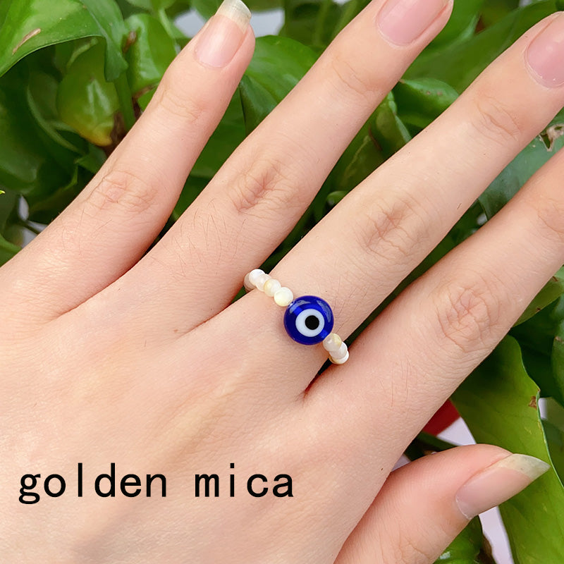 Different Styles Mini crytal Beads Rings