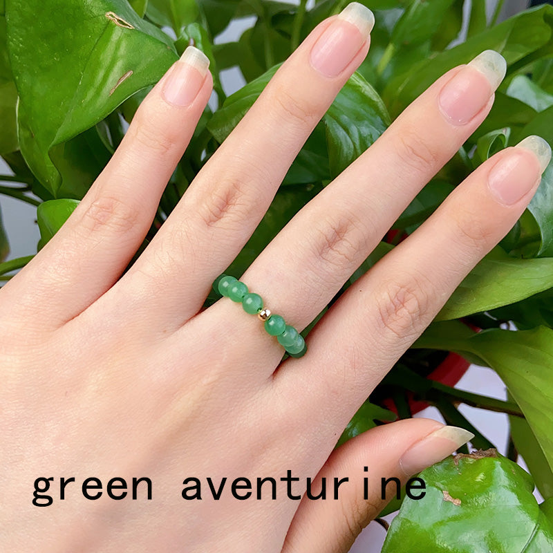 Different Styles Mini crytal Beads Rings