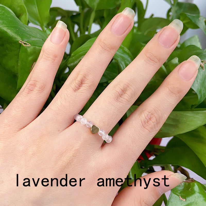 Different Styles Mini crytal Beads Rings