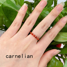 Load image into Gallery viewer, Different Styles Mini crytal Beads Rings