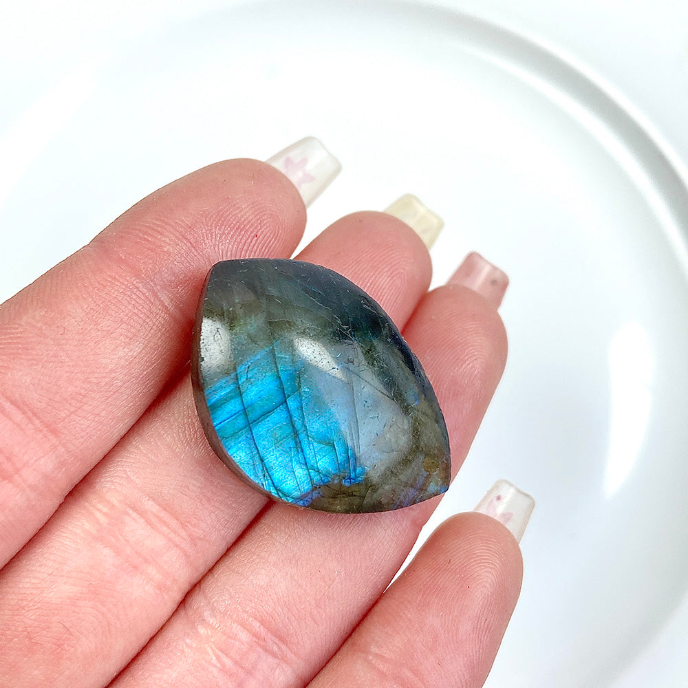 Labradorite Small Size Free Form DIY Pendant