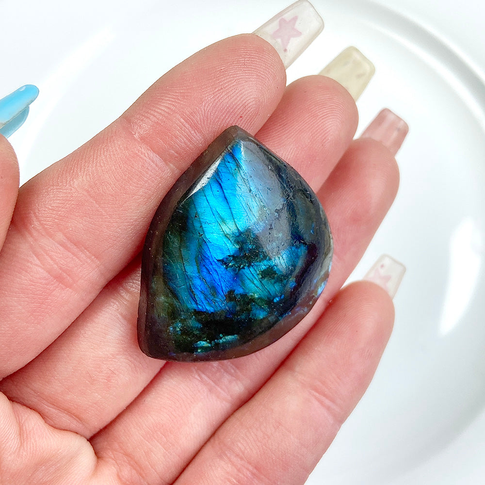 Labradorite Small Size Free Form DIY Pendant