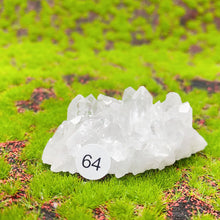 Load image into Gallery viewer, 1PC Natural Exquisite White Crystal Cluster Healing Stones Crystal Mineral Specimen Home Decoration Raw Crystals Gift