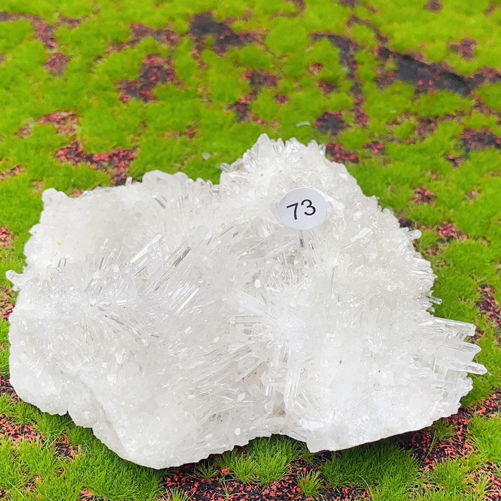 1PC Natural Exquisite White Crystal Cluster Healing Stones Crystal Mineral Specimen Home Decoration Raw Crystals Gift