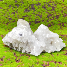 Load image into Gallery viewer, 1PC Natural Exquisite White Crystal Cluster Healing Stones Crystal Mineral Specimen Home Decoration Raw Crystals Gift