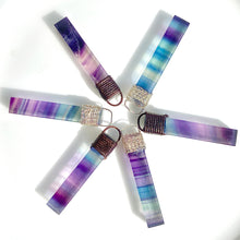 Load image into Gallery viewer, Rainbow Fluorite Cuboid Pendant