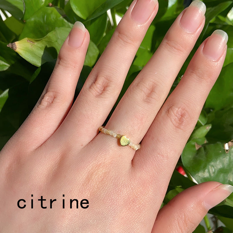 Different Styles Mini crytal Beads Rings