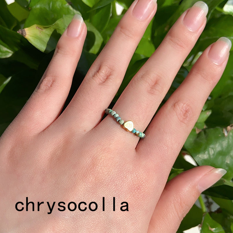 Different Styles Mini crytal Beads Rings