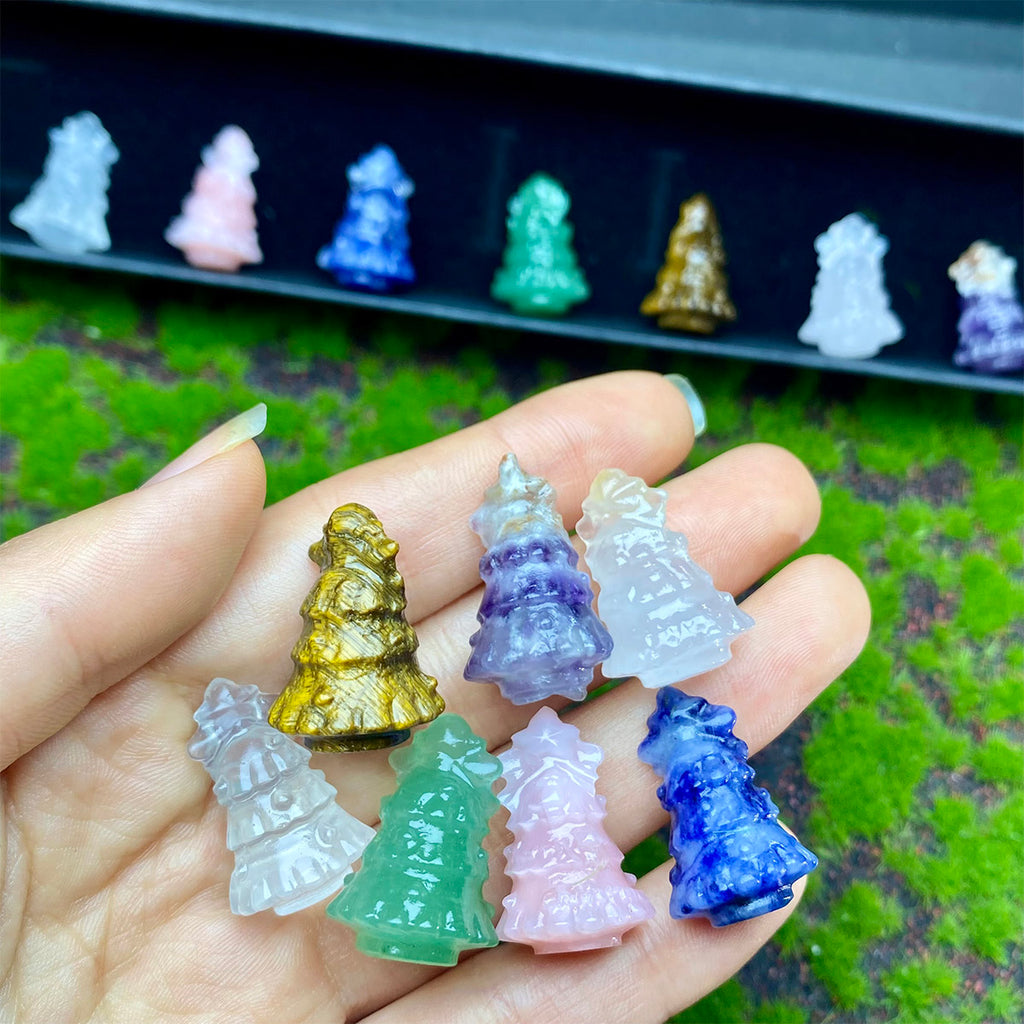 7 chakra crystal christmas tree  Christmas