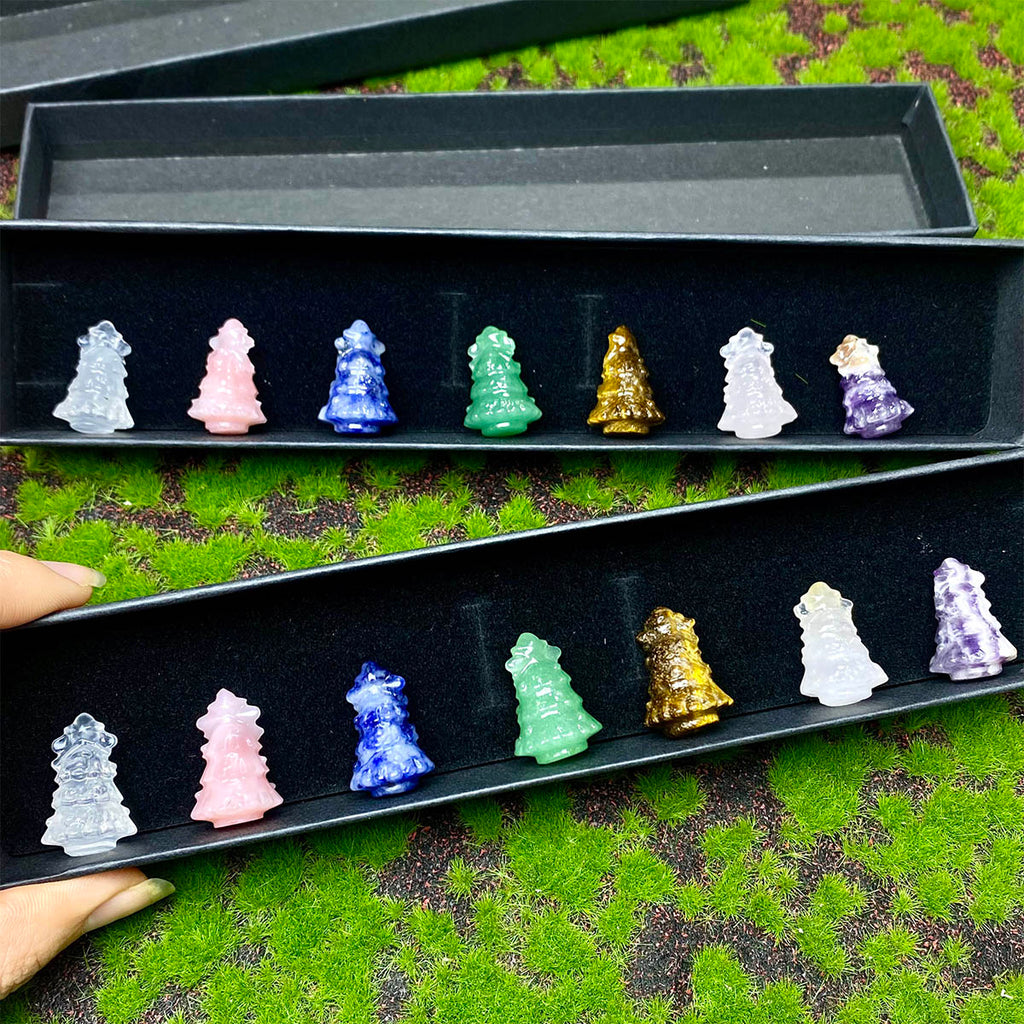 7 chakra crystal christmas tree  Christmas