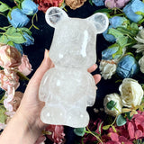 Natural Clear Quartz Gloomy Carving Reiki Energy Home Decoration Crafts Gift