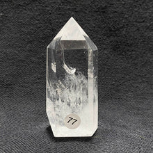 Load image into Gallery viewer, Natural Clear Quartz Reiki Tower Hexagonal Wand White Crystal Tower Energy Spiritual Healing Home Decor Gift