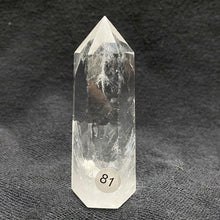 Load image into Gallery viewer, Natural Clear Quartz Reiki Tower Hexagonal Wand White Crystal Tower Energy Spiritual Healing Home Decor Gift