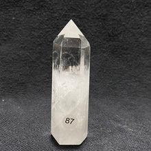 Load image into Gallery viewer, Natural Clear Quartz Reiki Tower Hexagonal Wand White Crystal Tower Energy Spiritual Healing Home Decor Gift