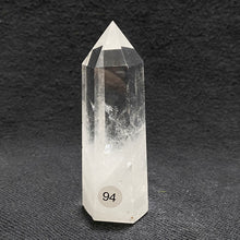 Load image into Gallery viewer, Natural Clear Quartz Reiki Tower Hexagonal Wand White Crystal Tower Energy Spiritual Healing Home Decor Gift