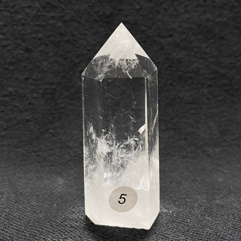 Small Size Clear Quartz Tower Point