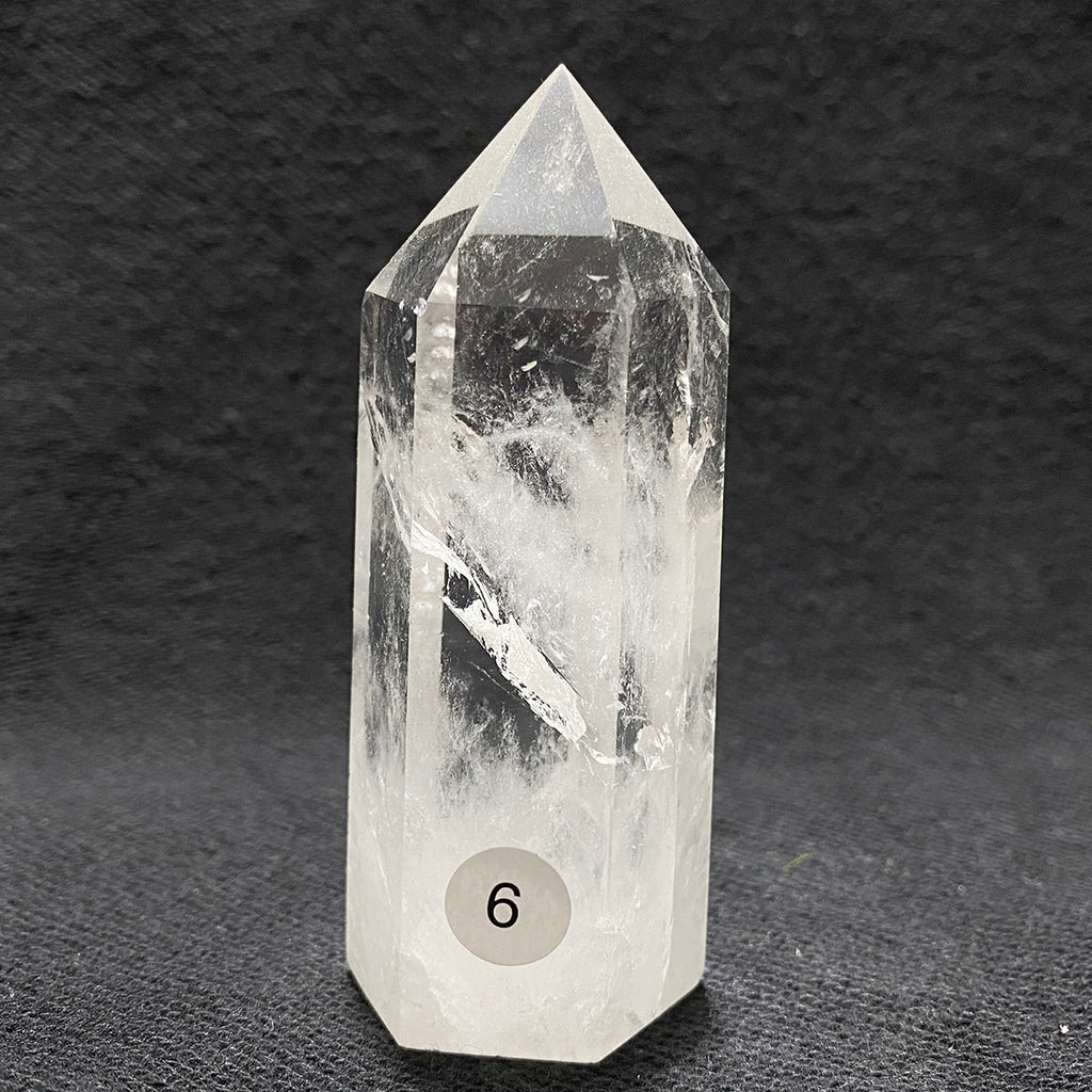 Small Size Clear Quartz Tower Point