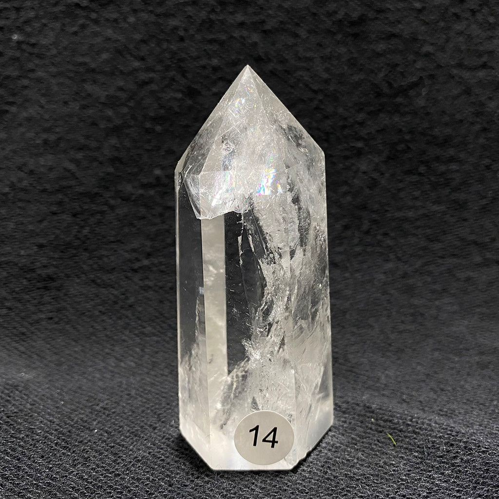 Small Size Clear Quartz Tower Point