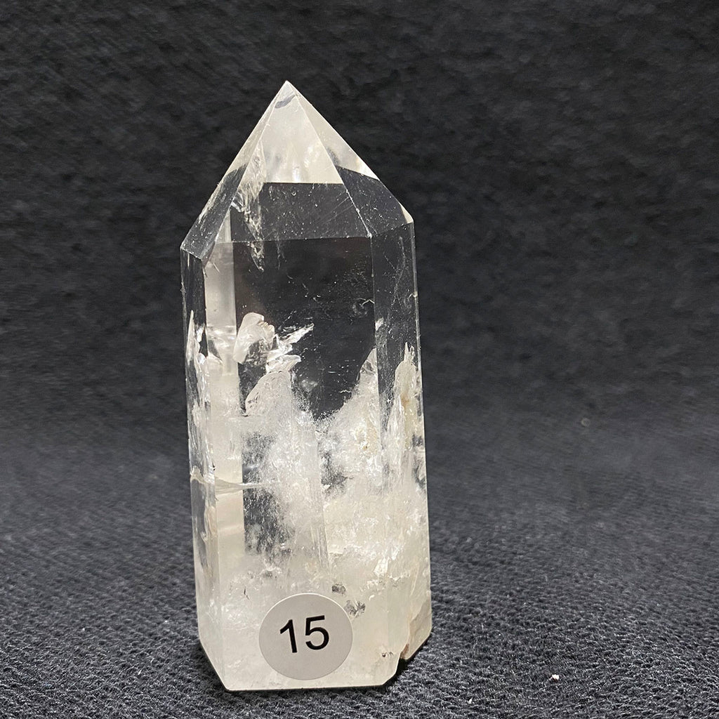 Small Size Clear Quartz Tower Point