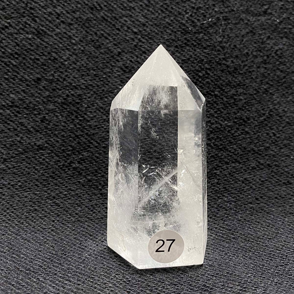 Small Size Clear Quartz Tower Point