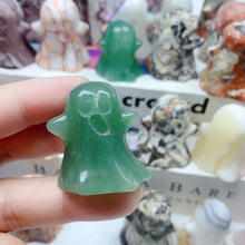 Load image into Gallery viewer, Natural Halloween Home Decoration Reiki Energy Healing Crystal Carving Ghost Holiday Gift