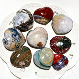 Natural Ocean Jasper Crystal Heart