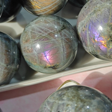 Load image into Gallery viewer, Beautiful Purple Labradorite Sphere