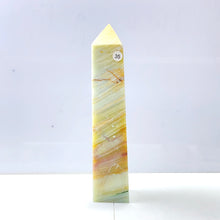 Load image into Gallery viewer, Caribbean Calcite Tower Crystal Energy Point Blue Quartz Healing Stone For Decoration