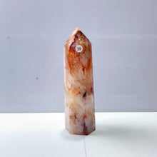 Load image into Gallery viewer, Large Fire Quartz Tower Reiki Crystal Healing Energy Polished Stone Home Decorations