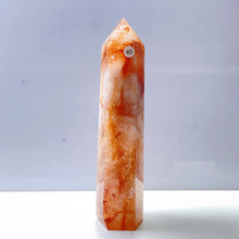 Load image into Gallery viewer, Large Fire Quartz Tower Reiki Crystal Healing Energy Polished Stone Home Decorations