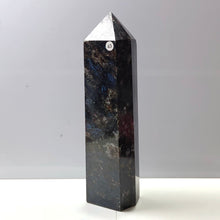 Load image into Gallery viewer, Astrophyllite Tower Reiki Crystal Healing Fireworks Energy Stone Ornament for Home Decor