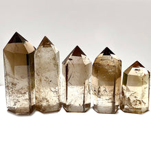 Load image into Gallery viewer, Natural Smokey Quartz Crystal Tower Point