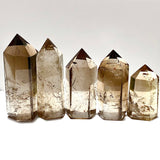 Natural Smokey Quartz Crystal Tower Point