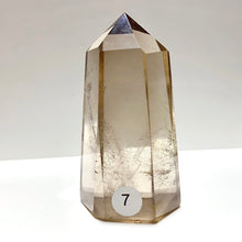 Load image into Gallery viewer, Natural Smokey Quartz Crystal Tower Point