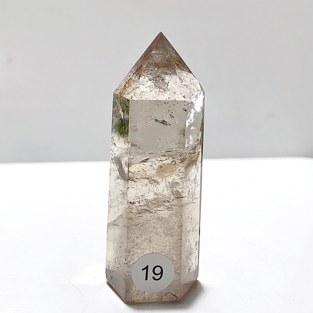 Natural Smokey Quartz Crystal Tower Point