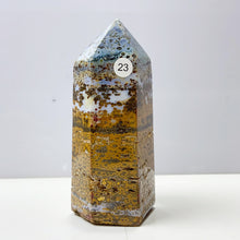 Load image into Gallery viewer, Desert Ocean Jasper Tower Gemstones Mineral Energy Reiki Home Decorations