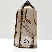 Load image into Gallery viewer, Natural Smokey Quartz Crystal Tower Point