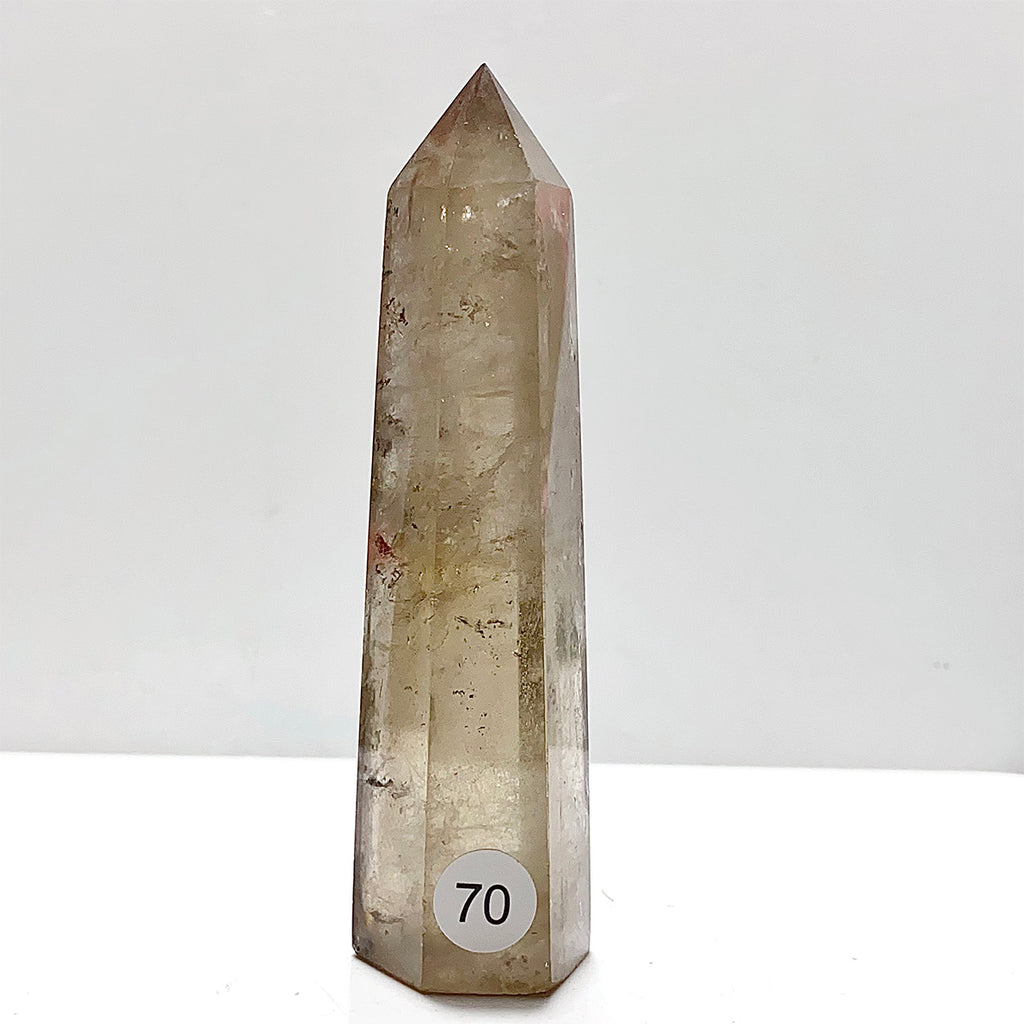 Natural Smokey Quartz Crystal Tower Point