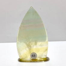 Load image into Gallery viewer, Natural Rainbow Fluorite Crystal Flame Water Drop