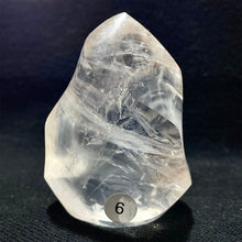 Load image into Gallery viewer, Clear Quartz Crystal Flame Freeform