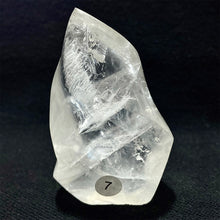 Load image into Gallery viewer, Clear Quartz Crystal Flame Freeform