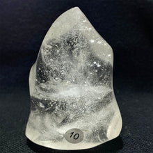 Load image into Gallery viewer, Clear Quartz Crystal Flame Freeform