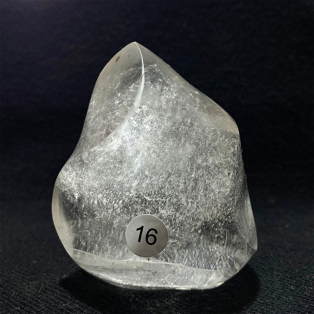 Clear Quartz Crystal Flame Freeform