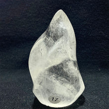 Load image into Gallery viewer, Clear Quartz Crystal Flame Freeform