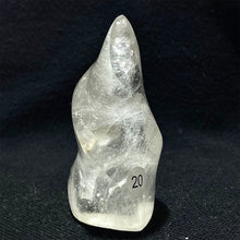 Load image into Gallery viewer, Clear Quartz Crystal Flame Freeform